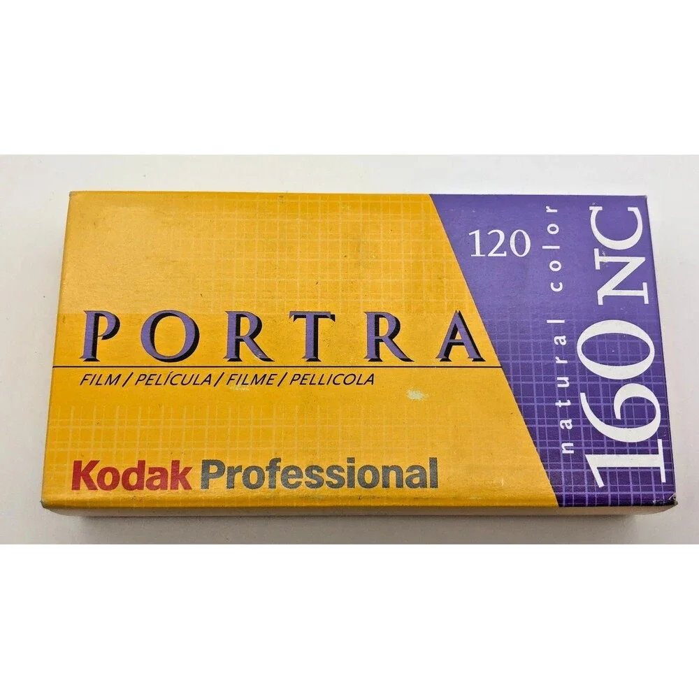 Kodak Professional Portra 120 Natural Color Film 5 Roll Pack Exp. 10/2008  NEW